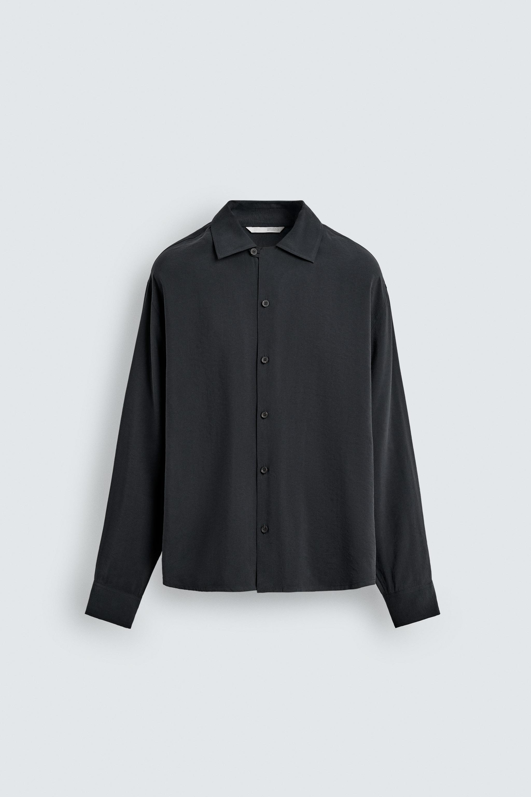 RELAXED FIT FLOWY SHIRT